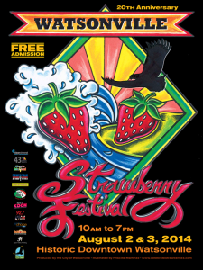 The 20th Annual Watsonville Strawberry Festival